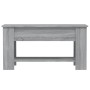 Sonoma gray plywood coffee table 101x49x52 cm by vidaXL, Coffee table - Ref: Foro24-819273, Price: 93,36 €, Discount: %