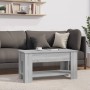 Sonoma-Couchtisch aus grauem Sperrholz, 101 x 49 x 52 cm von vidaXL, Couchtisch - Ref: Foro24-819273, Preis: 90,73 €, Rabatt: %