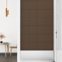 Wall panels 12 pcs brown fabric 60x30 cm 2.16 m² by vidaXL, Wall covering - Ref: Foro24-344075, Price: 52,90 €, Discount: %