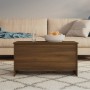 Oak brown plywood coffee table 102x55.5x52.5 cm by vidaXL, Coffee table - Ref: Foro24-819268, Price: 57,11 €, Discount: %