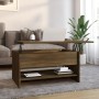 Brown oak plywood coffee table 80x50x40 cm by vidaXL, Coffee table - Ref: Foro24-819298, Price: 76,46 €, Discount: %