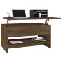 Brown oak plywood coffee table 80x50x40 cm by vidaXL, Coffee table - Ref: Foro24-819298, Price: 76,46 €, Discount: %