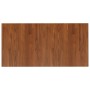 Encimera baño madera maciza tratada marrón oscuro 100x50x1,5 cm de vidaXL, Encimeras - Ref: Foro24-343025, Precio: 62,84 €, D...