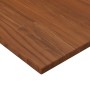 Badezimmerarbeitsplatte aus dunkelbraun behandeltem Massivholz, 100 x 50 x 1,5 cm von vidaXL, Arbeitsplatten - Ref: Foro24-34...