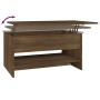 Brown oak plywood coffee table 80x50x40 cm by vidaXL, Coffee table - Ref: Foro24-819298, Price: 76,46 €, Discount: %