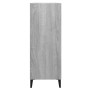 Sonoma gray plywood sideboard 69.5x32.5x90 cm by vidaXL, Sideboards - Ref: Foro24-817379, Price: 45,11 €, Discount: %