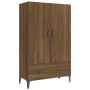 Aparador alto de madera contrachapada marrón roble 70x31x115 cm de vidaXL, Aparadores - Ref: Foro24-817476, Precio: 80,99 €, ...