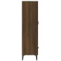 Aparador alto de madera contrachapada marrón roble 70x31x115 cm de vidaXL, Aparadores - Ref: Foro24-817476, Precio: 80,99 €, ...