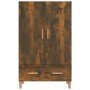 Aparador madera contrachapada roble ahumado 70x31x115 cm de vidaXL, Aparadores - Ref: Foro24-817471, Precio: 74,09 €, Descuen...