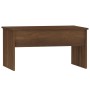 Mesa de centro madera contrachapada marrón roble 80x50,5x41,5cm de vidaXL, Mesas de centro - Ref: Foro24-819289, Precio: 68,6...