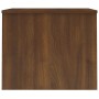 Mesa de centro madera contrachapada marrón roble 80x50,5x41,5cm de vidaXL, Mesas de centro - Ref: Foro24-819289, Precio: 68,6...