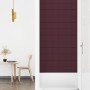 Wall panels 12 pcs purple fabric 90x30 cm 3.24 m² by vidaXL, Wall covering - Ref: Foro24-344120, Price: 67,05 €, Discount: %