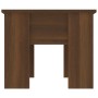 Mesa de centro madera de ingeniería roble marrón 79x49x41 cm de vidaXL, Mesas de centro - Ref: Foro24-819283, Precio: 64,26 €...