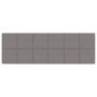 Wall panels 12 pcs light gray fabric 90x30 cm 3.24 m² by vidaXL, Wall covering - Ref: Foro24-344115, Price: 67,05 €, Discount: %