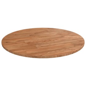 Round oak wood table top in light brown color Ø40x1.5 cm by vidaXL, Table tops - Ref: Foro24-342959, Price: 26,67 €, Discount: %