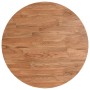 Round oak wood table top in light brown color Ø40x1.5 cm by vidaXL, Table tops - Ref: Foro24-342959, Price: 24,48 €, Discount: %