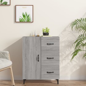 Engineered wood sideboard in Sonoma grey, 69.5x34x90 cm by vidaXL, Sideboards - Ref: Foro24-817355, Price: 82,99 €, Discount: %