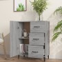 Aparador de madera de ingeniería gris Sonoma 69,5x34x90 cm de vidaXL, Aparadores - Ref: Foro24-817355, Precio: 83,90 €, Descu...