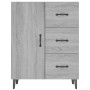 Aparador de madera de ingeniería gris Sonoma 69,5x34x90 cm de vidaXL, Aparadores - Ref: Foro24-817355, Precio: 83,90 €, Descu...