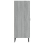 Aparador de madera de ingeniería gris Sonoma 69,5x34x90 cm de vidaXL, Aparadores - Ref: Foro24-817355, Precio: 83,90 €, Descu...