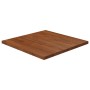 Square dark brown oak wood table top 60x60x2.5cm by vidaXL, Table tops - Ref: Foro24-343044, Price: 61,70 €, Discount: %