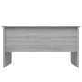 Sonoma gray plywood coffee table 80x50x42.5 cm by vidaXL, Coffee table - Ref: Foro24-819294, Price: 63,99 €, Discount: %