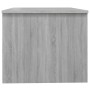 Sonoma gray plywood coffee table 80x50x42.5 cm by vidaXL, Coffee table - Ref: Foro24-819294, Price: 63,99 €, Discount: %