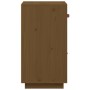 Aparador de madera maciza de pino marrón miel 34x40x75 cm de vidaXL, Aparadores - Ref: Foro24-820125, Precio: 56,07 €, Descue...