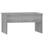 Mesa de centro madera de ingeniería gris Sonoma 80x50,5x41,5 cm de vidaXL, Mesas de centro - Ref: Foro24-819288, Precio: 62,8...