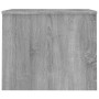 Mesa de centro madera de ingeniería gris Sonoma 80x50,5x41,5 cm de vidaXL, Mesas de centro - Ref: Foro24-819288, Precio: 62,8...