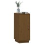 Honey brown solid pine wood sideboard 34x40x75 cm by vidaXL, Sideboards - Ref: Foro24-820115, Price: 52,61 €, Discount: %