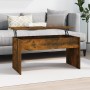 Smoked oak plywood coffee table 102x50.5x52.5 cm by vidaXL, Coffee table - Ref: Foro24-819284, Price: 55,20 €, Discount: %