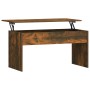 Smoked oak plywood coffee table 102x50.5x52.5 cm by vidaXL, Coffee table - Ref: Foro24-819284, Price: 55,20 €, Discount: %