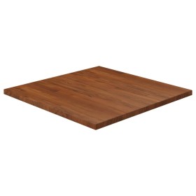 Square table top made of dark brown oak wood, 70x70x2.5cm by vidaXL, Table tops - Ref: Foro24-343045, Price: 72,33 €, Discoun...