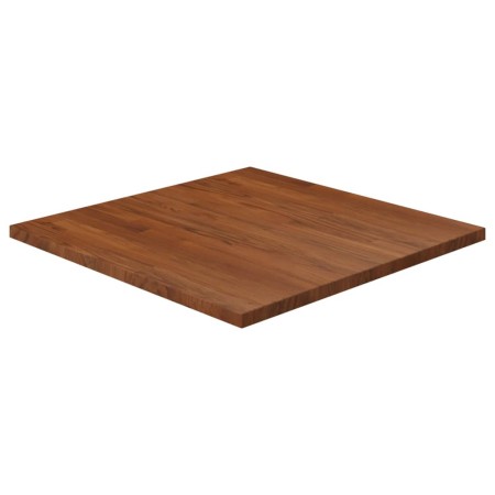 Tablero de mesa cuadrada madera roble marrón oscuro 70x70x2,5cm de vidaXL, Tableros para mesas - Ref: Foro24-343045, Precio: ...