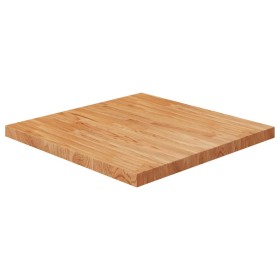 Square light brown oak wood table top 70x70x4 cm by vidaXL, Table tops - Ref: Foro24-343061, Price: 139,32 €, Discount: %