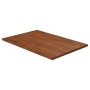 Encimera baño madera maciza tratada marrón oscuro 60x40x1,5 cm de vidaXL, Encimeras - Ref: Foro24-343026, Precio: 35,30 €, De...