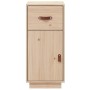 Aparador de madera maciza de pino 34x40x75 cm de vidaXL, Aparadores - Ref: Foro24-820122, Precio: 67,88 €, Descuento: %