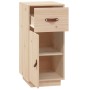 Aparador de madera maciza de pino 34x40x75 cm de vidaXL, Aparadores - Ref: Foro24-820122, Precio: 67,88 €, Descuento: %