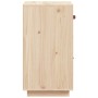 Aparador de madera maciza de pino 34x40x75 cm de vidaXL, Aparadores - Ref: Foro24-820122, Precio: 67,88 €, Descuento: %