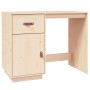 Solid pine wood desk 95x50x75 cm by vidaXL, Desks - Ref: Foro24-820102, Price: 113,67 €, Discount: %