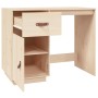 Solid pine wood desk 95x50x75 cm by vidaXL, Desks - Ref: Foro24-820102, Price: 113,67 €, Discount: %