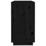 Aparador madera maciza de pino negro 100x40x75 cm de vidaXL, Aparadores - Ref: Foro24-820136, Precio: 127,99 €, Descuento: %