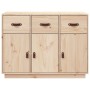 Aparador madera maciza de pino 100x40x75 cm de vidaXL, Aparadores - Ref: Foro24-820147, Precio: 126,32 €, Descuento: %