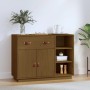 Honigbraunes Sideboard aus massivem Kiefernholz, 98,5 x 40 x 75 cm von vidaXL, Sideboards - Ref: Foro24-820140, Preis: 177,51...