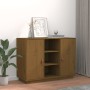 Honigbraunes Sideboard aus massivem Kiefernholz, 100 x 40 x 75 cm von vidaXL, Sideboards - Ref: Foro24-820135, Preis: 118,54 ...