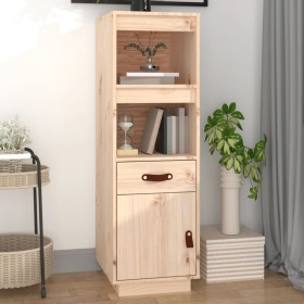 Solid pine wood tall sideboard 34x40x108.5 cm by vidaXL, Sideboards - Ref: Foro24-820152, Price: 90,77 €, Discount: %