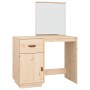 Solid pine wood dressing table 95x50x134 cm by vidaXL, Bedroom Dressers - Ref: Foro24-820087, Price: 125,99 €, Discount: %