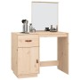 Solid pine wood dressing table 95x50x134 cm by vidaXL, Bedroom Dressers - Ref: Foro24-820087, Price: 125,99 €, Discount: %