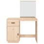 Solid pine wood dressing table 95x50x134 cm by vidaXL, Bedroom Dressers - Ref: Foro24-820087, Price: 125,99 €, Discount: %